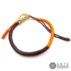 Pulsera Tejida Tibetana Protectora Bicolor por Arte Sagrado