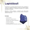 Tarjeta de piedras Lapislazuli por Arte Sagrado