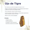 Tarjeta de piedras - Ojo de Tigre por Arte Sagrado