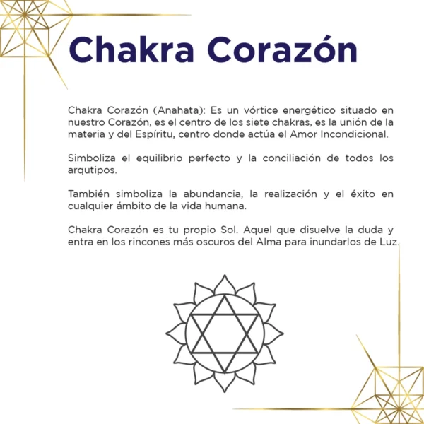 Tarjeta de Chakra Corazon