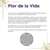 Tarjeta de Símbolos - Flor de la Vida por Arte Sagrado